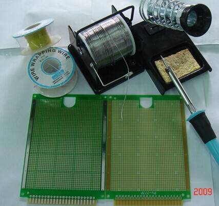 萬用板、OK線與焊槍