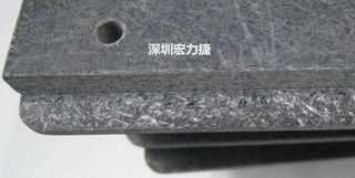 可加工性的合成石，可以用CNC洗出想要的形狀與機(jī)構(gòu)，可以媲美鋁合金